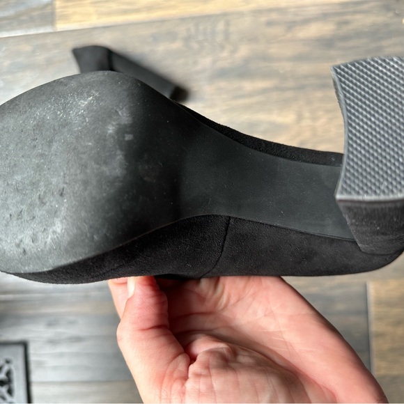 Jeffrey Campbell Sz 8 sky high black suede pumps - Picture 6 of 8